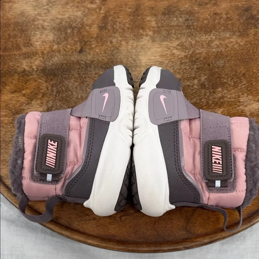 Nike Boots Toddler Baby Kids Girls 4C Flex Advance Winter Snow Pink Glaze